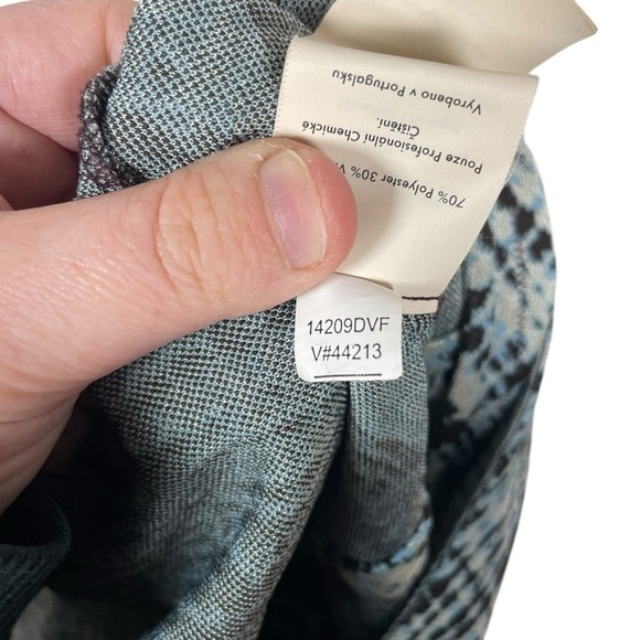 NEW Diane Von Furstenberg Anissa Sheath Midi Jacquard Business Dress Size 0 - Picture 16 of 16